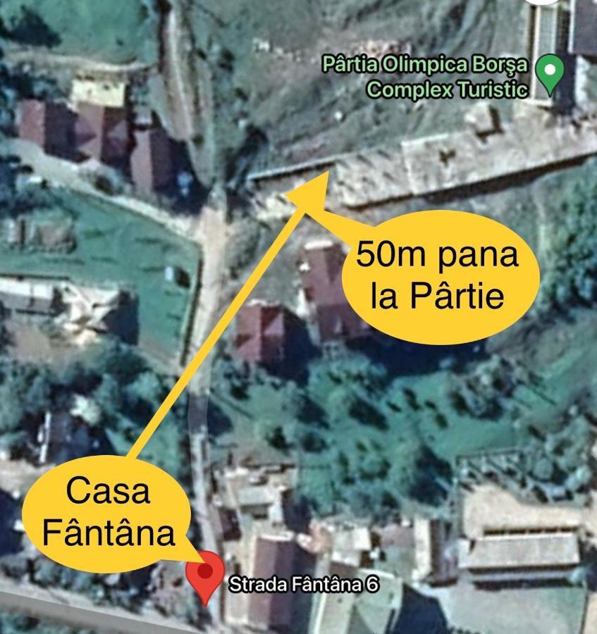 Casa Fantana - La Poalele Muntilor -50 De Metri De Partia Olimpica Villa Statiunea Exterior foto